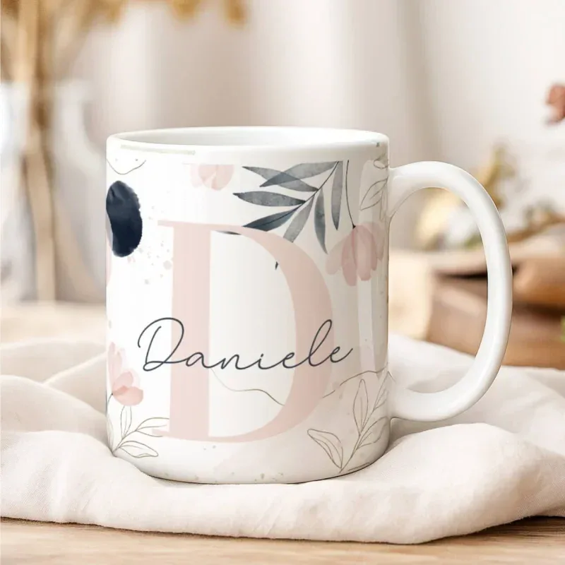 Caneca Alfabeto Floral A a Z Versão 2-gallery