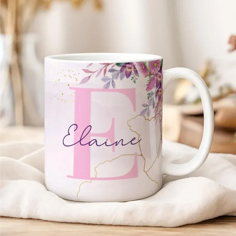 Caneca Alfabeto Floral A a Z Versão 2-gallery