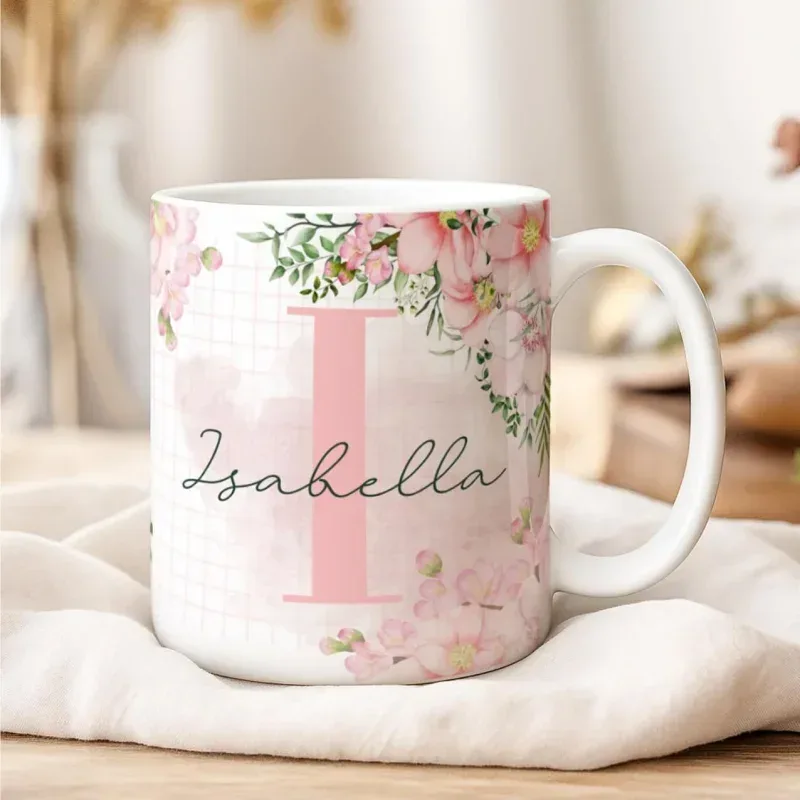 Caneca Alfabeto Floral A a Z Versão 2-gallery