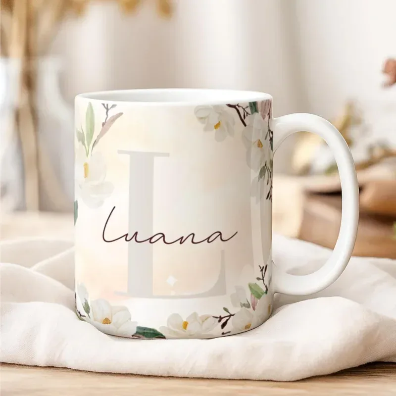 Caneca Alfabeto Floral A a Z Versão 2-gallery