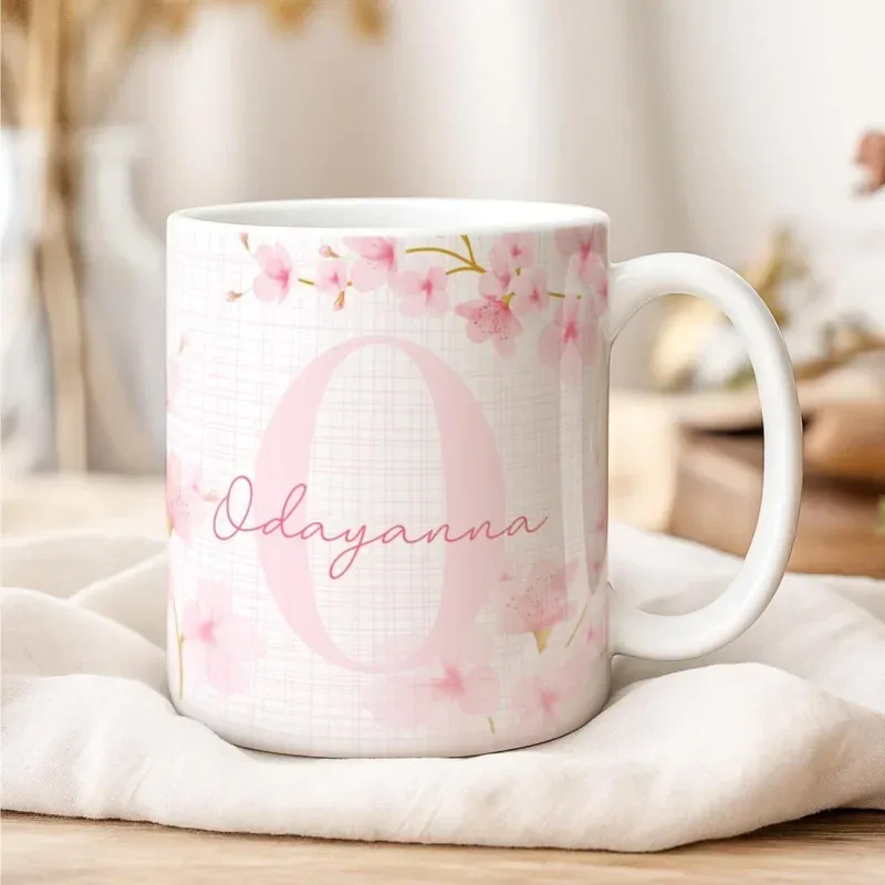 Caneca Alfabeto Floral A a Z Versão 2-gallery