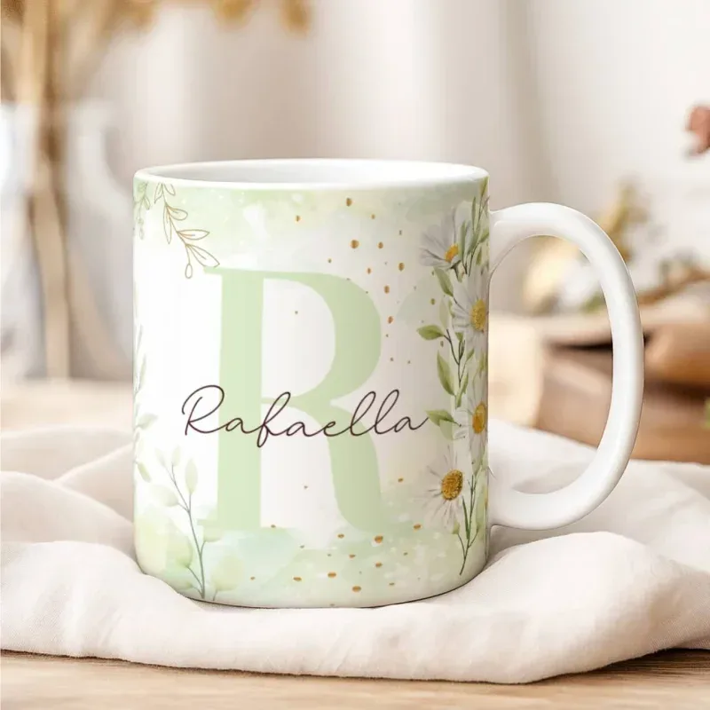 Caneca Alfabeto Floral A a Z Versão 2-gallery