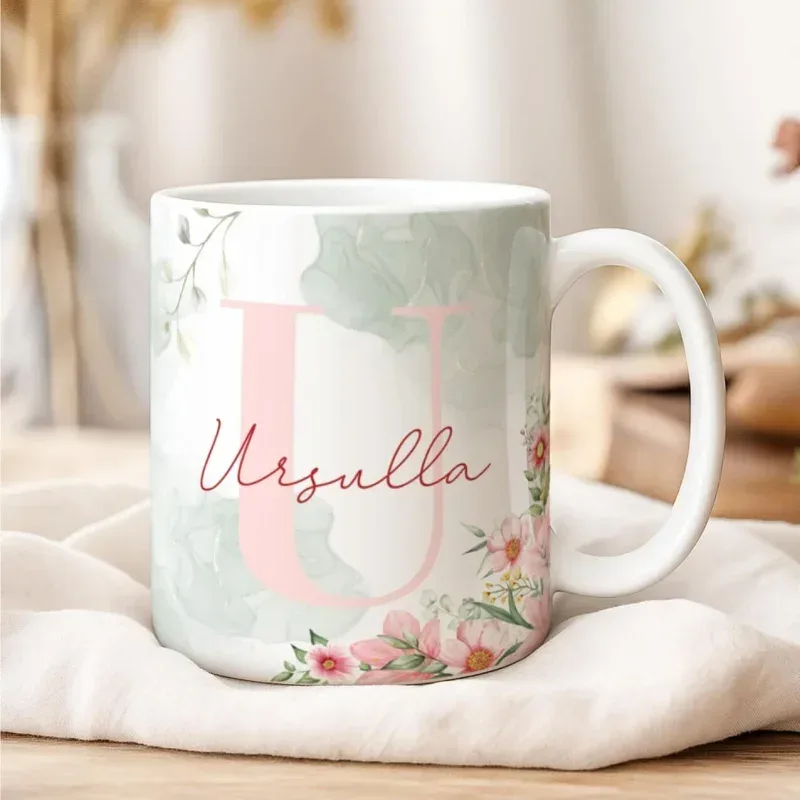 Caneca Alfabeto Floral A a Z Versão 2-gallery