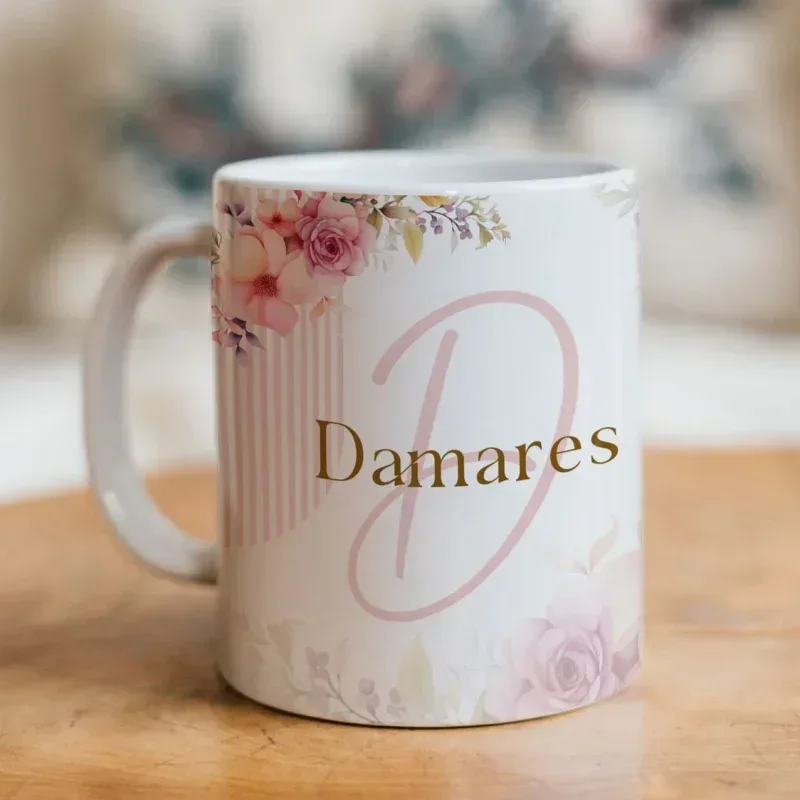 Caneca Alfabeto Floral A a Z Versão 3-gallery
