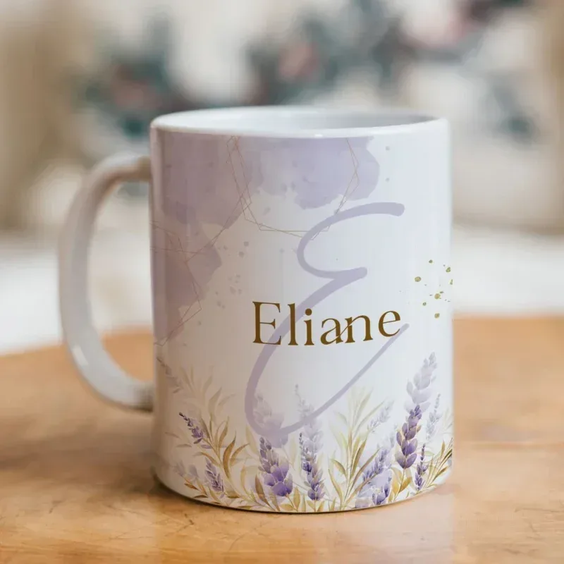 Caneca Alfabeto Floral A a Z Versão 3-gallery