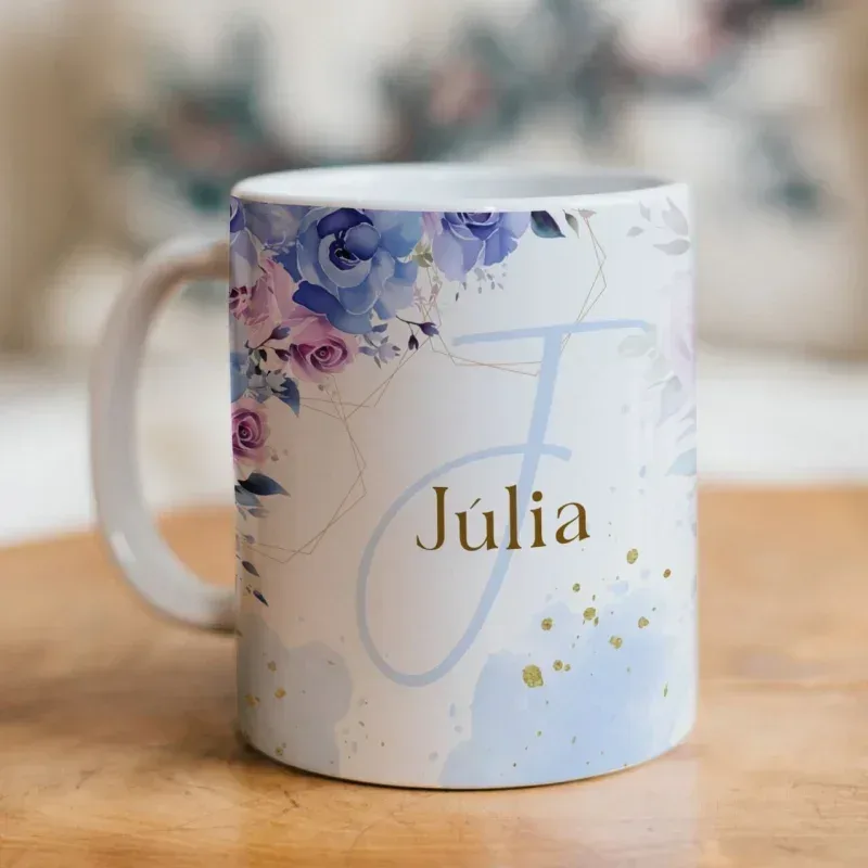 Caneca Alfabeto Floral A a Z Versão 3-gallery