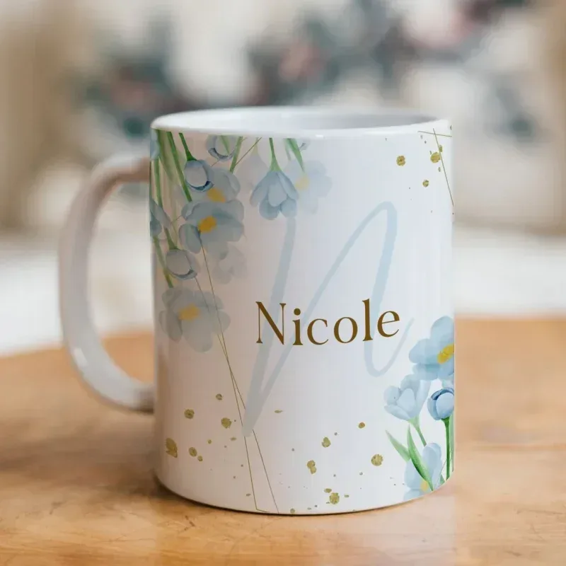 Caneca Alfabeto Floral A a Z Versão 3-gallery
