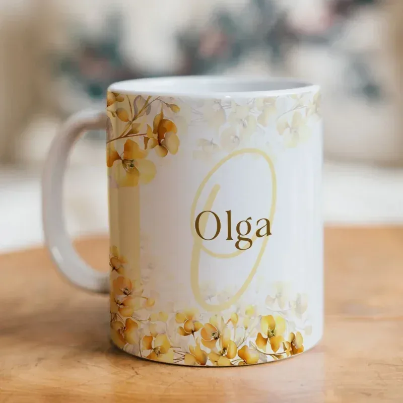 Caneca Alfabeto Floral A a Z Versão 3-gallery