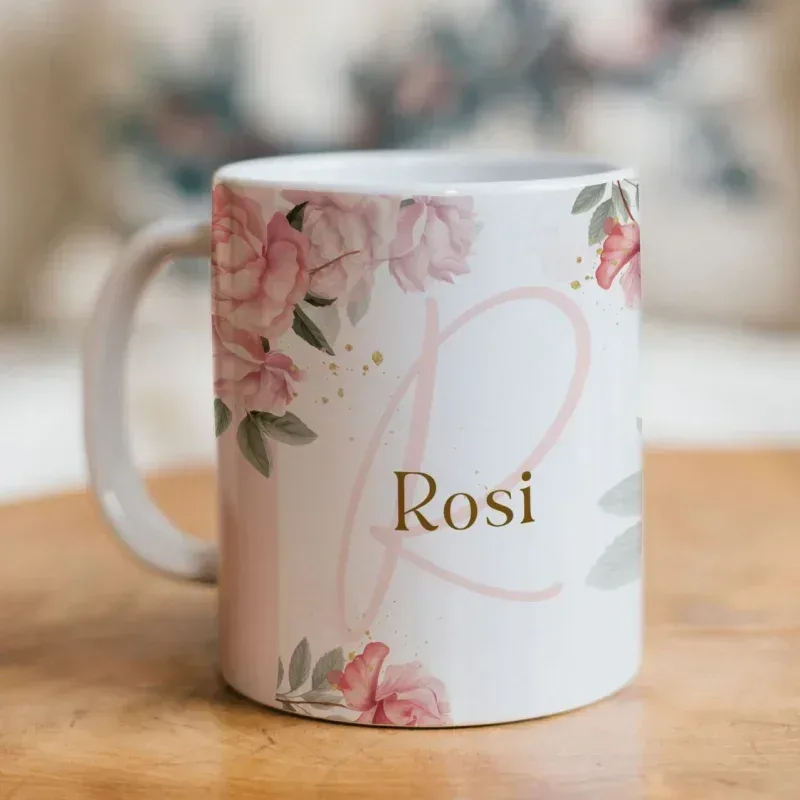 Caneca Alfabeto Floral A a Z Versão 3-gallery