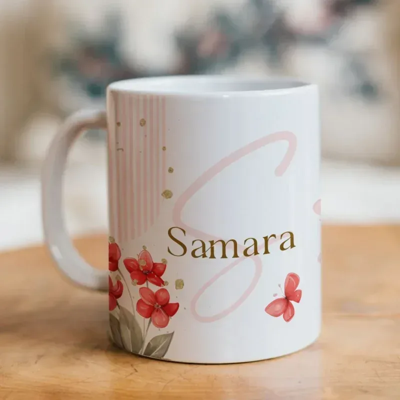 Caneca Alfabeto Floral A a Z Versão 3-gallery
