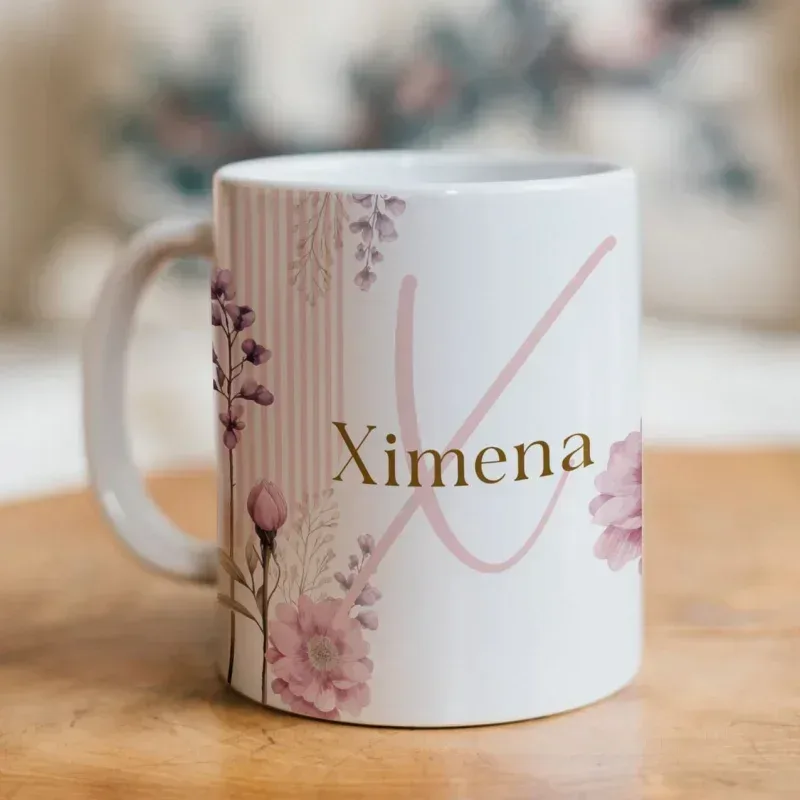 Caneca Alfabeto Floral A a Z Versão 3-gallery