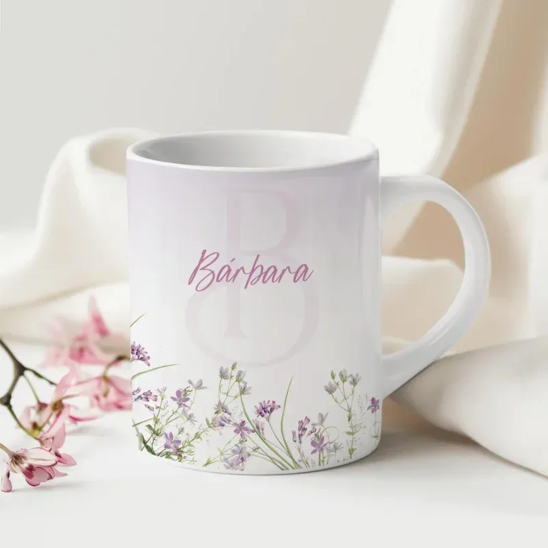 Caneca Alfabeto Floral A a Z Versão 4-gallery