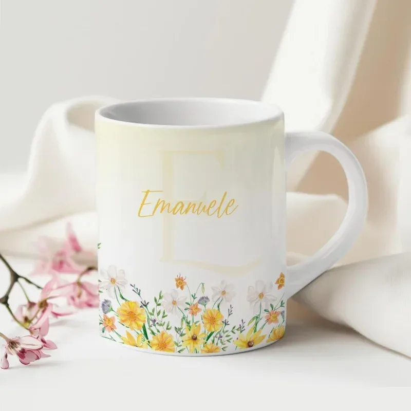 Caneca Alfabeto Floral A a Z Versão 4-gallery