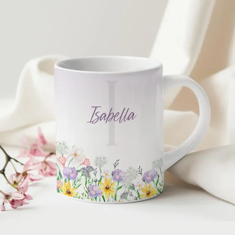 Caneca Alfabeto Floral A a Z Versão 4-gallery