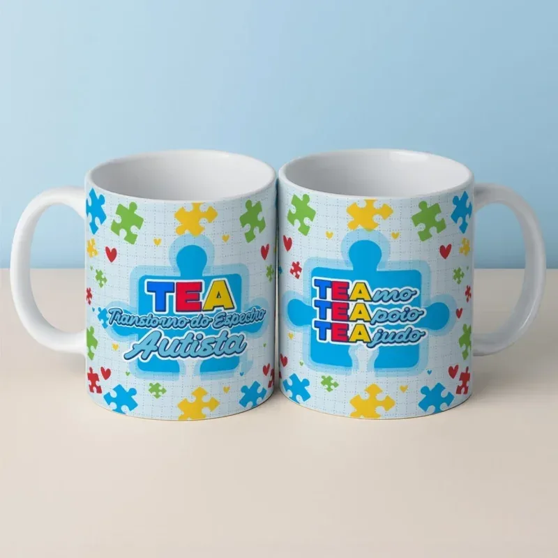 Caneca Autismo TEA V1