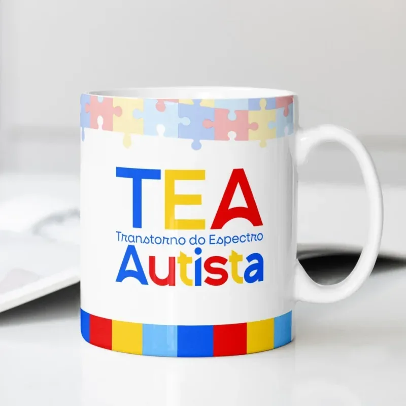 Caneca Autismo TEA V