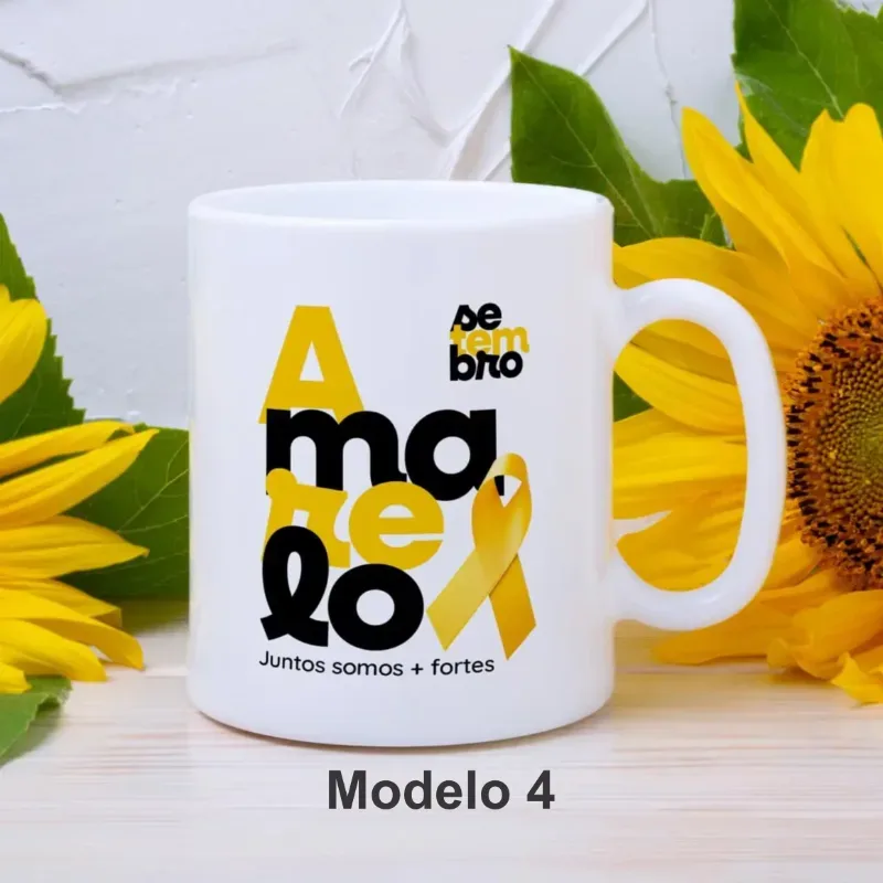 Caneca Setembro Amarelo Juntos somos mais Fortes 5 Modelos-gallery